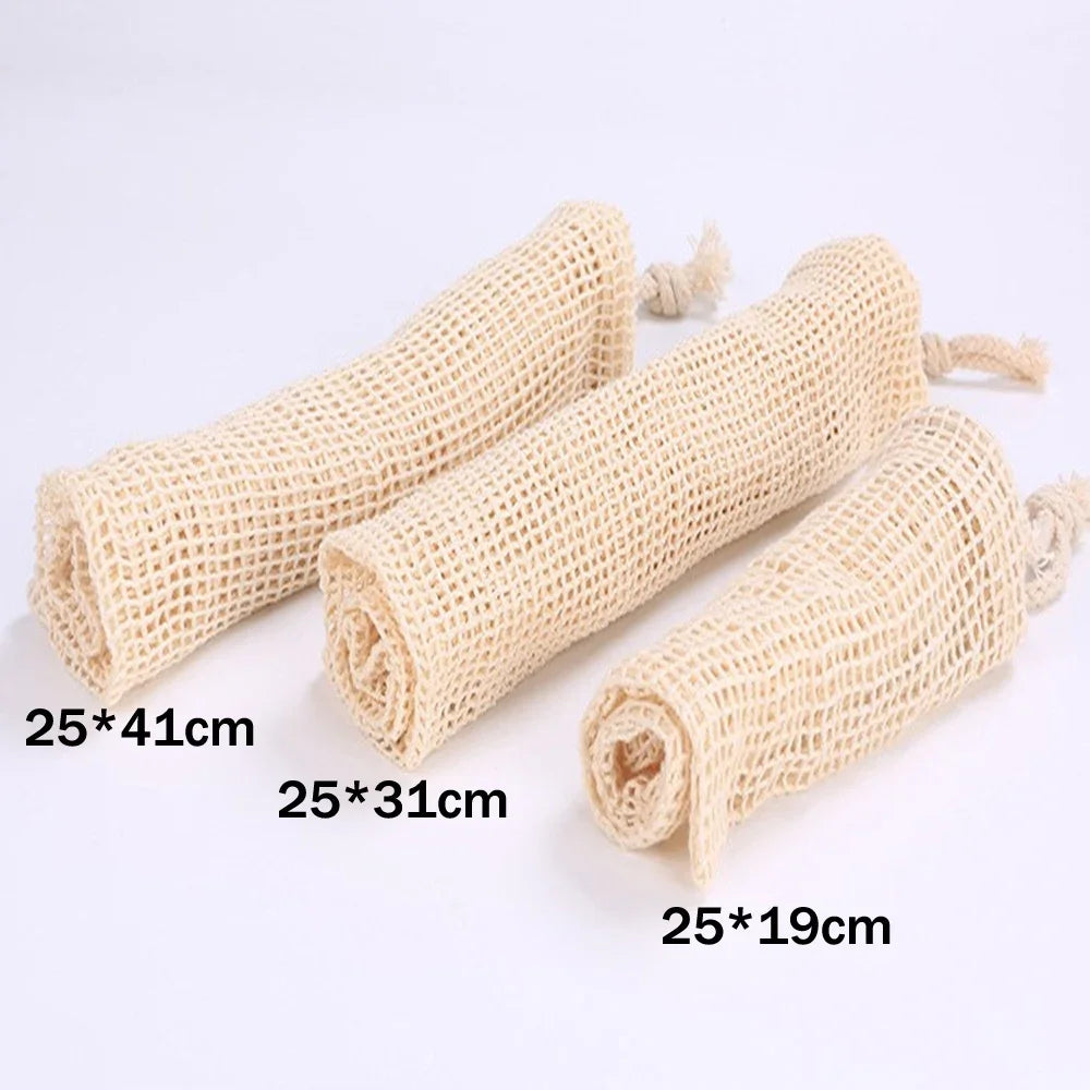 Cotton Mesh Vegetable Bags — Close-up