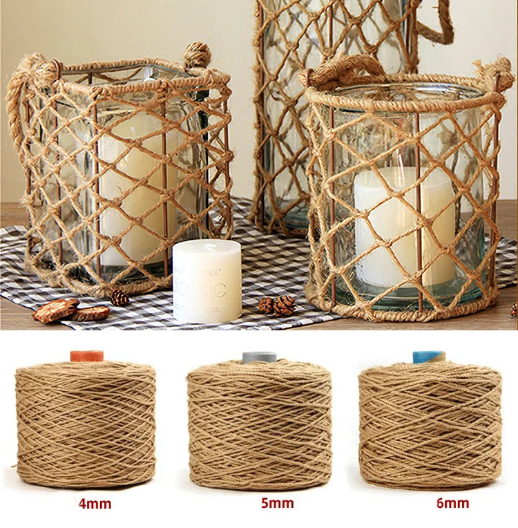 The Eco-Friendly Jute Rope — Back view