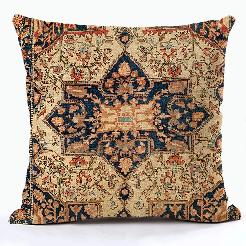 Bohemian Linen Cushion Cover
