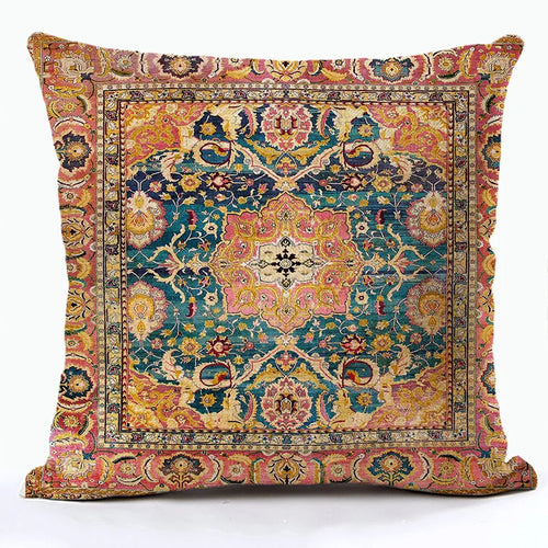 Bohemian Linen Cushion Cover