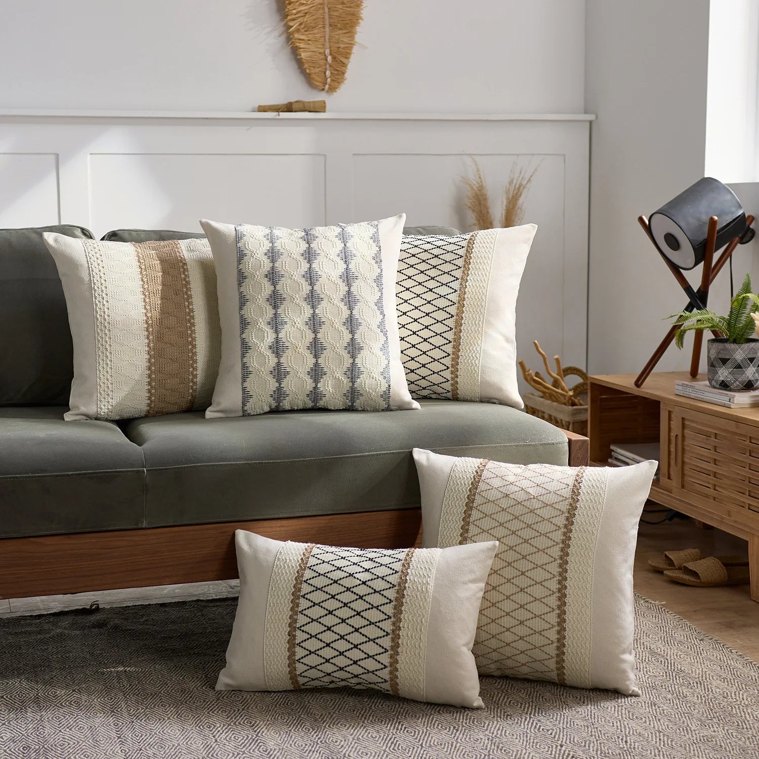 Rustic Retro Pillow Case
