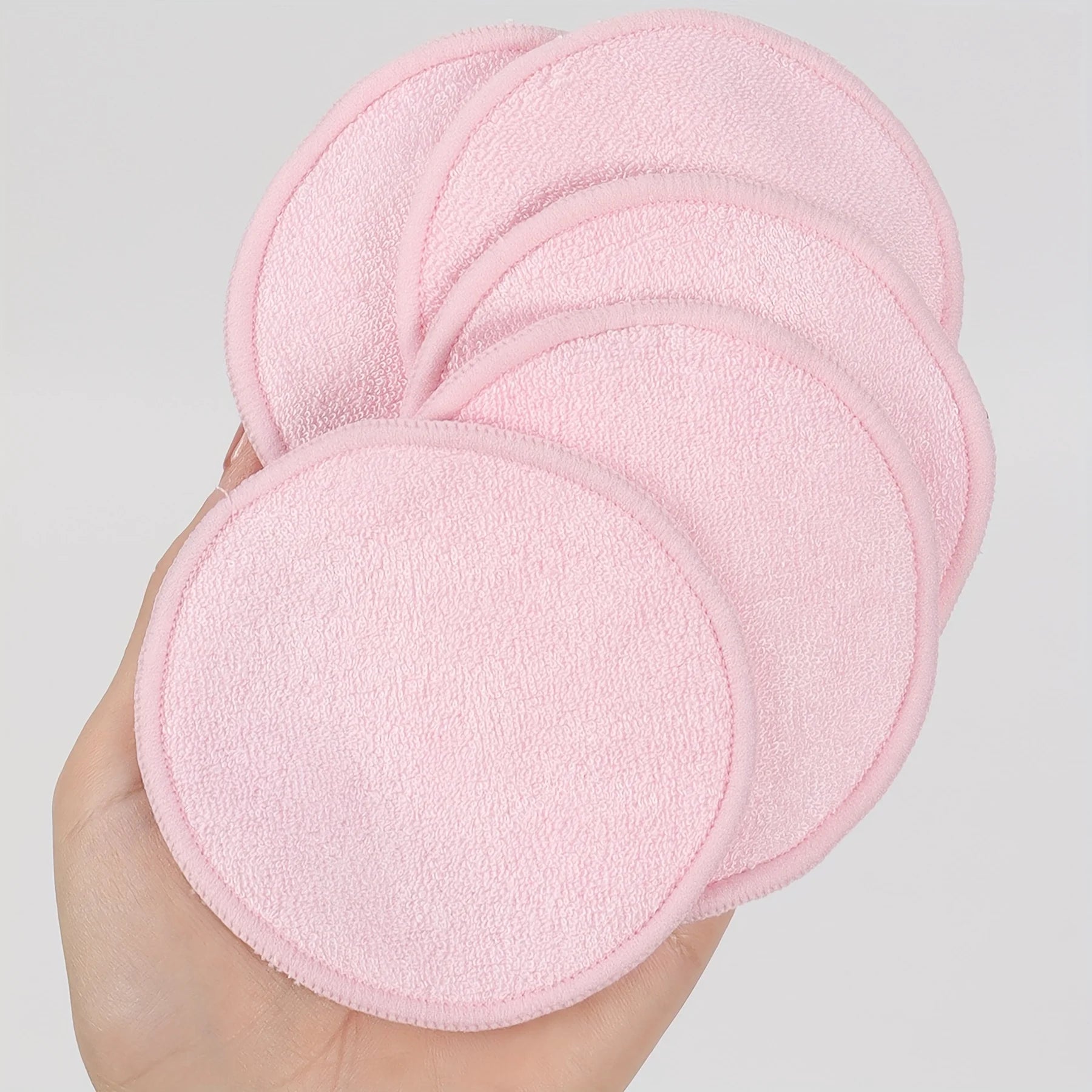 Eco-Friendly Reusable Facial Pads — Back view