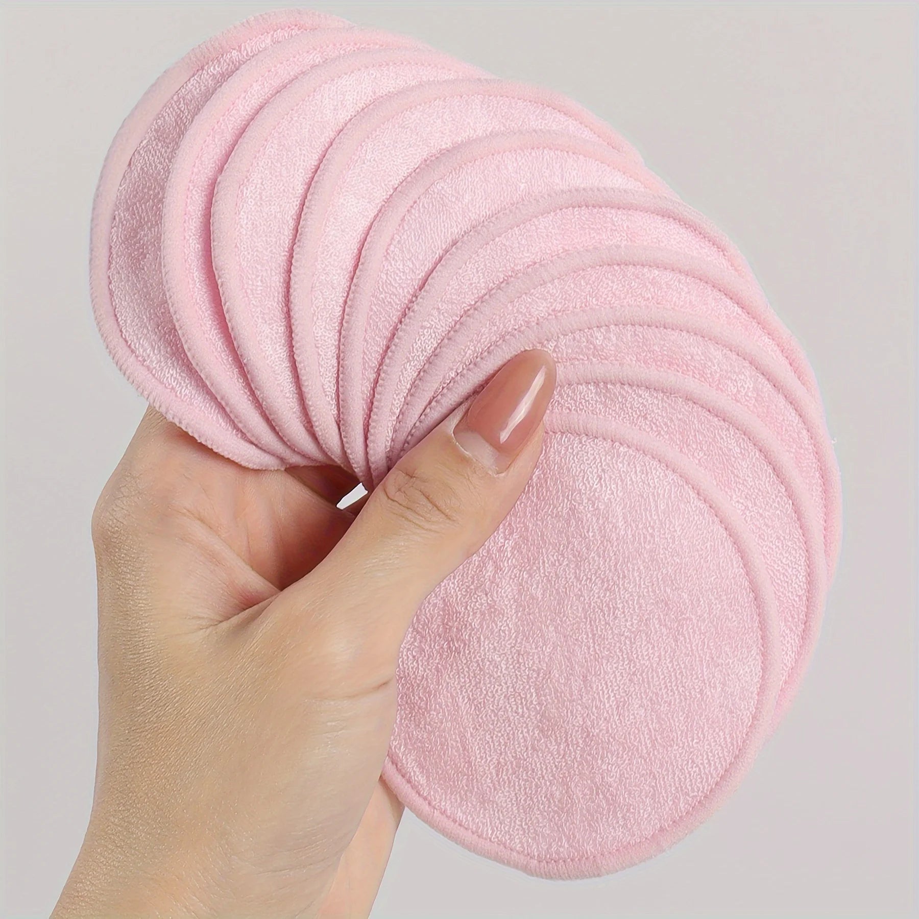 Eco-Friendly Reusable Facial Pads — Lifestyle view