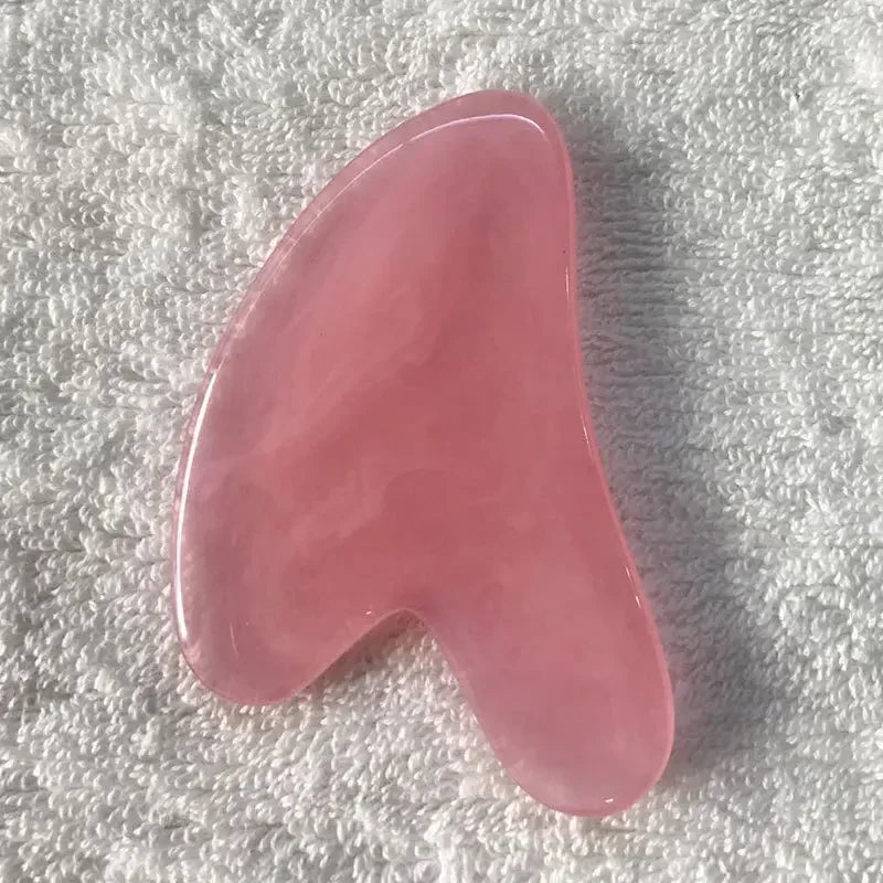 Heart-Shape Beeswax Gua Sha Facial Massage Tool