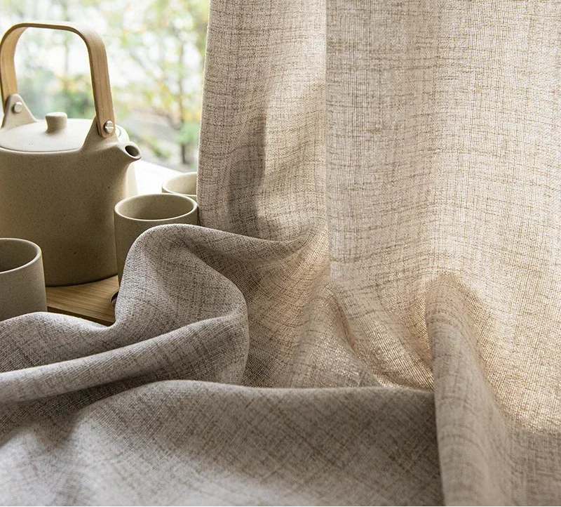 Japandi Sheer Curtains