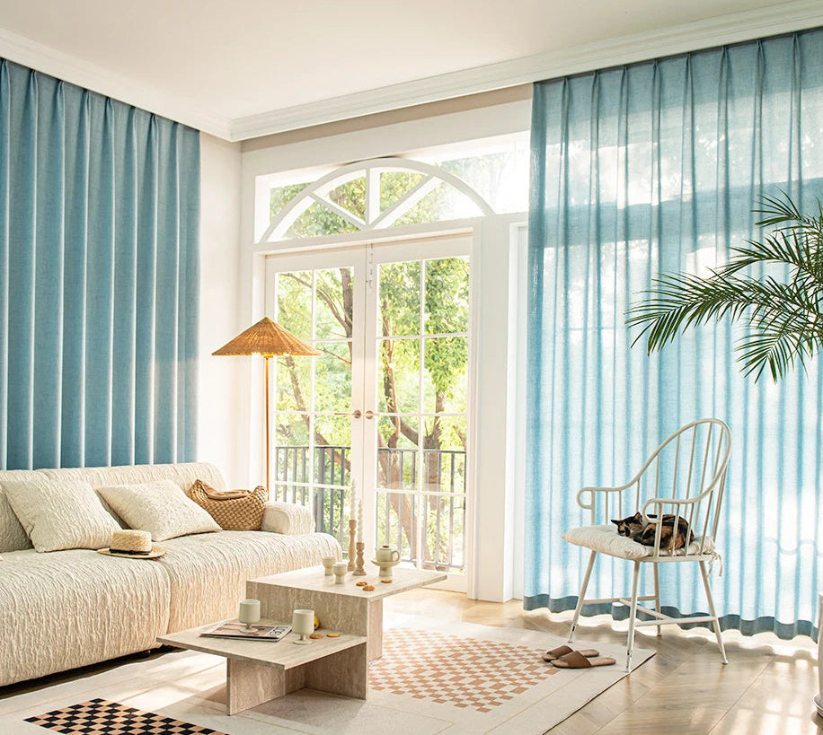Japandi Sheer Curtains