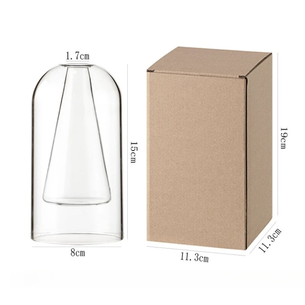 Decorative Glass Reed Diffuser Bottle — Modern Home Accent