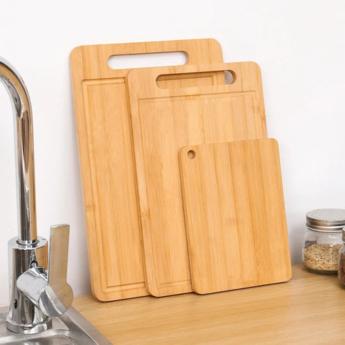 Bamboo Cutting Board — Detail view
