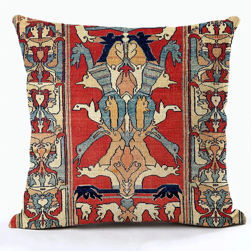 Bohemian Linen Cushion Cover