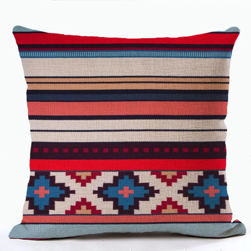 Bohemian Linen Cushion Cover