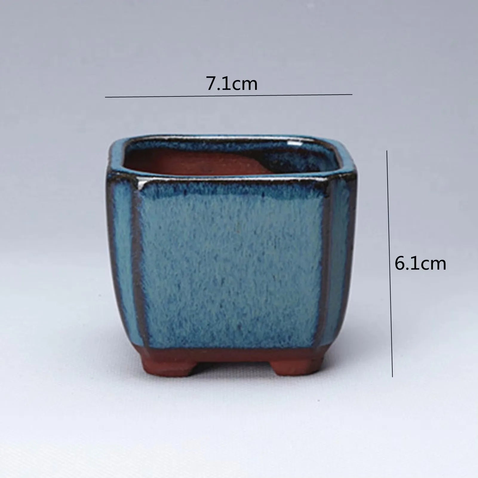 Ceramic Garden Planter — Scale view