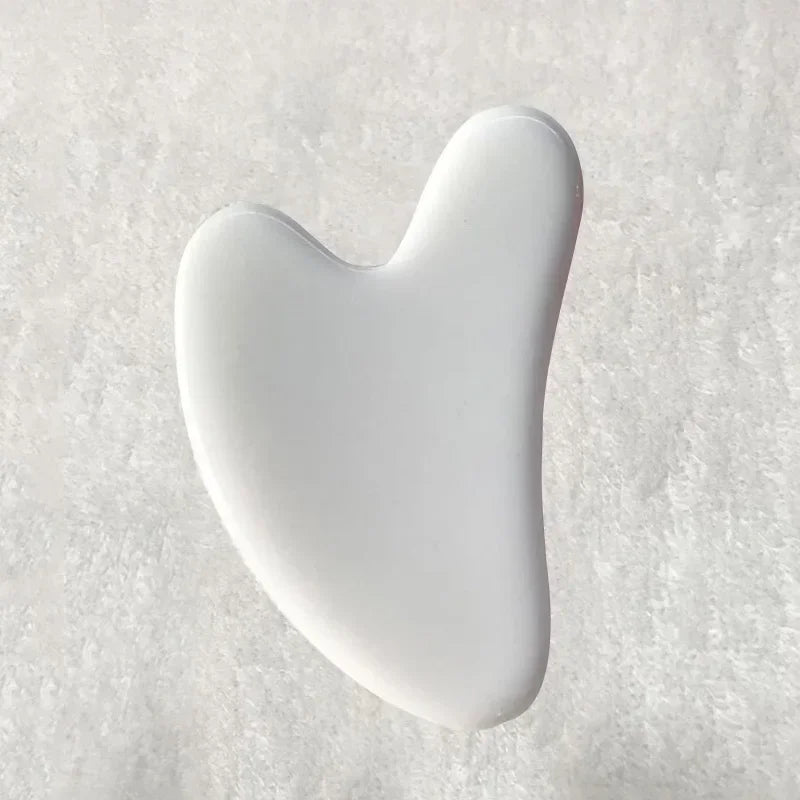 Heart-Shape Beeswax Gua Sha Facial Massage Tool