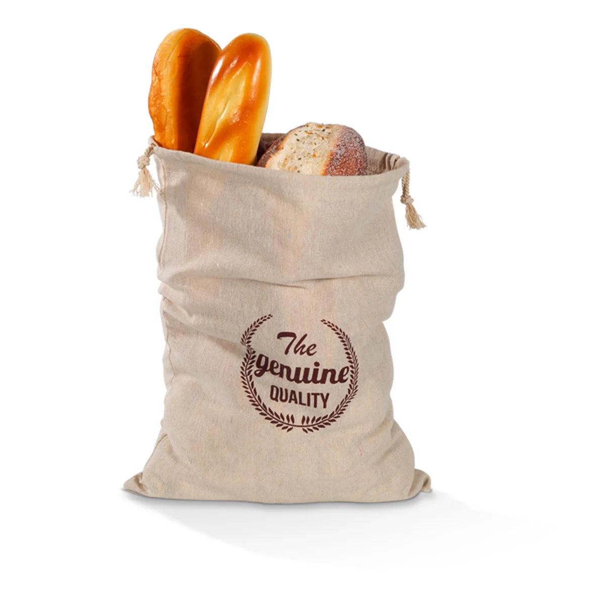 Linen Bread Bag — Reusable & Eco-Friendly — Pack contents
