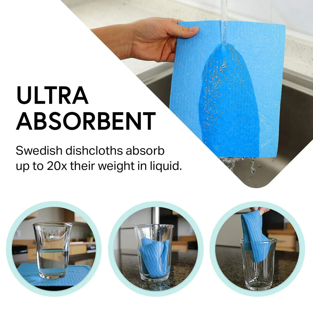 Magic Reusable Dishcloths (10-Pack) — Lifestyle view