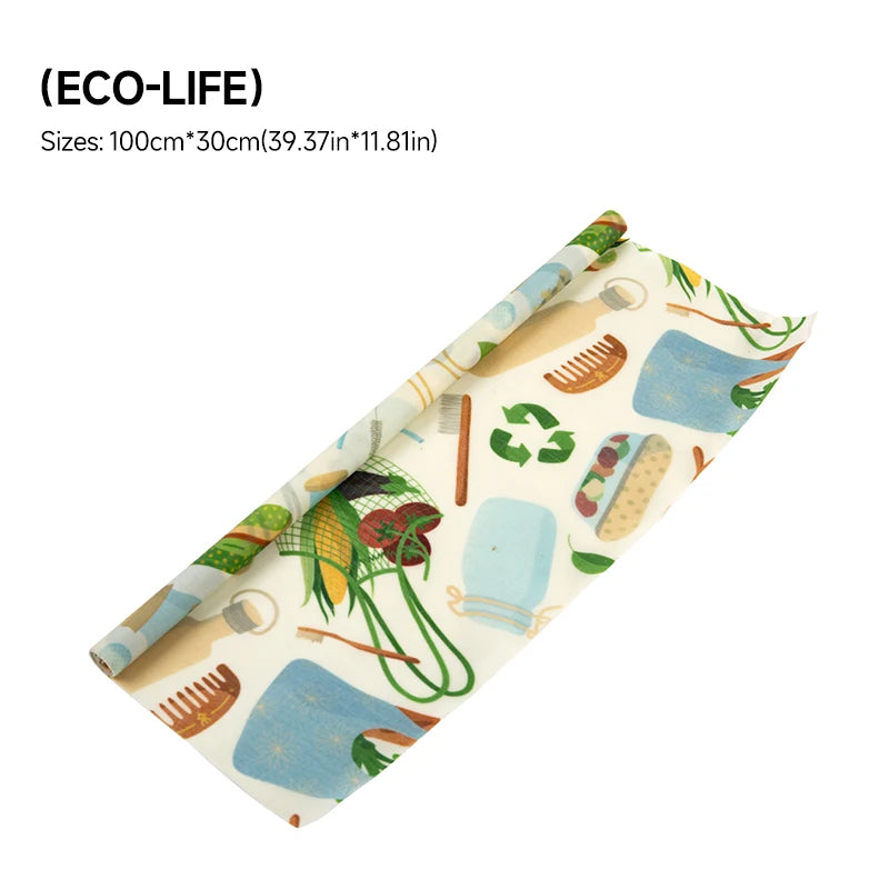 Beeswax Wrap Roll — Scale view