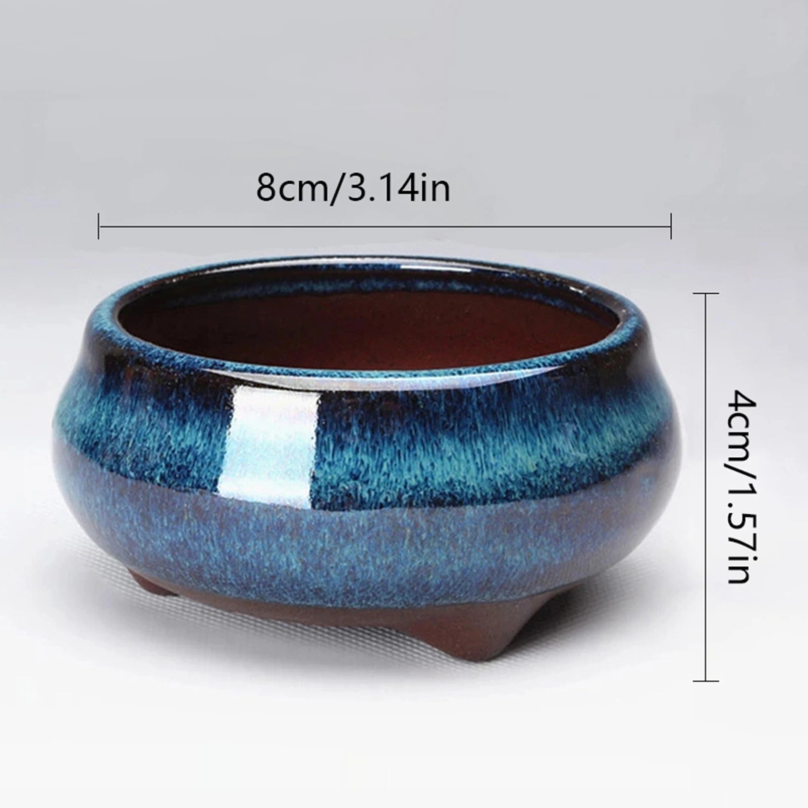 Ceramic Garden Planter — Flat lay