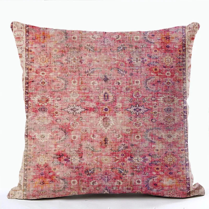 Bohemian Linen Cushion Cover