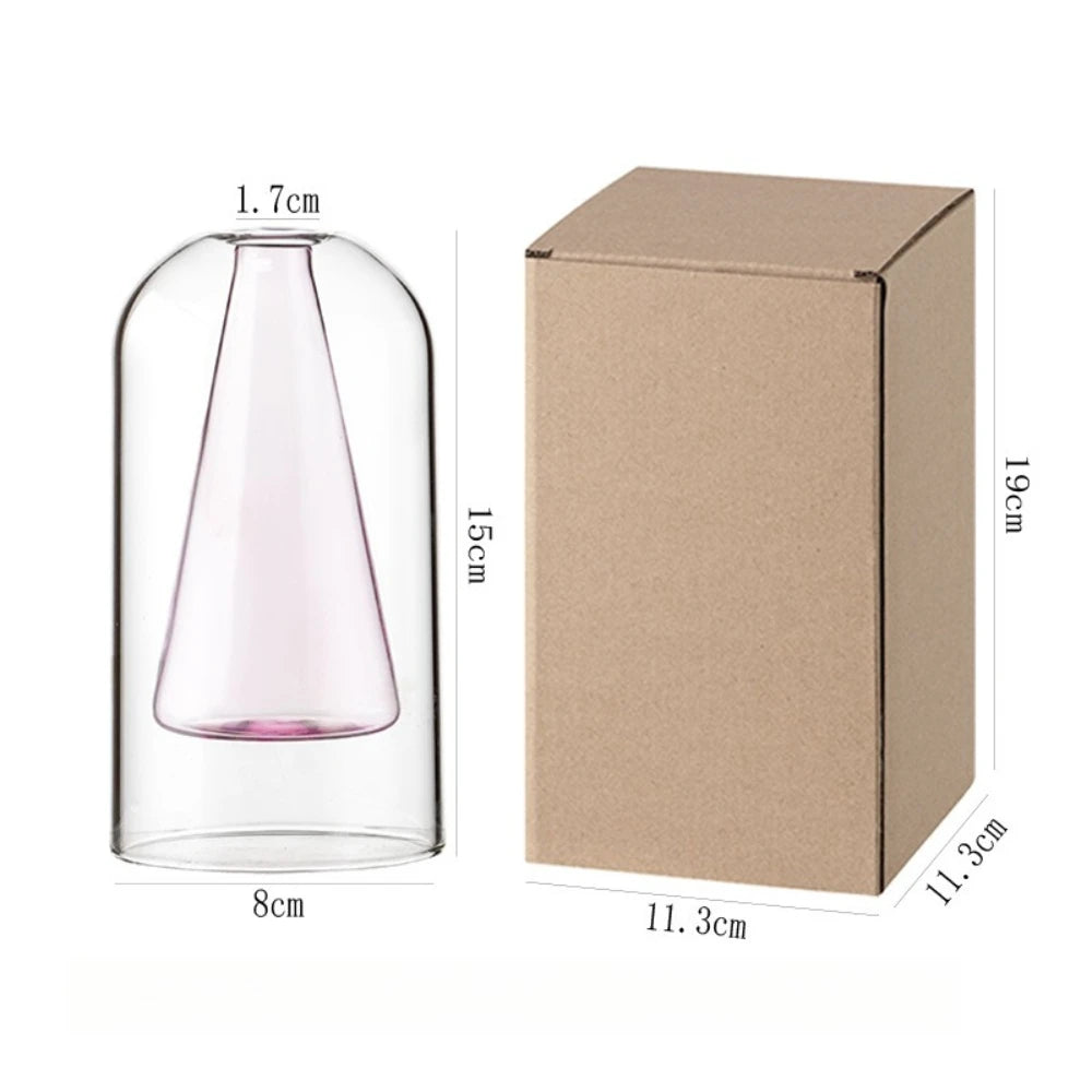Decorative Glass Reed Diffuser Bottle — Modern Home Accent