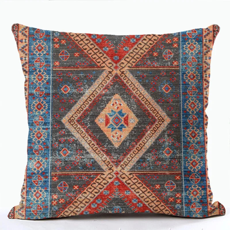 Bohemian Linen Cushion Cover