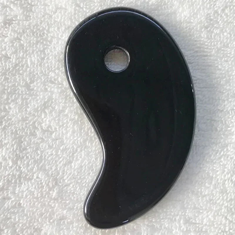Heart-Shape Beeswax Gua Sha Facial Massage Tool