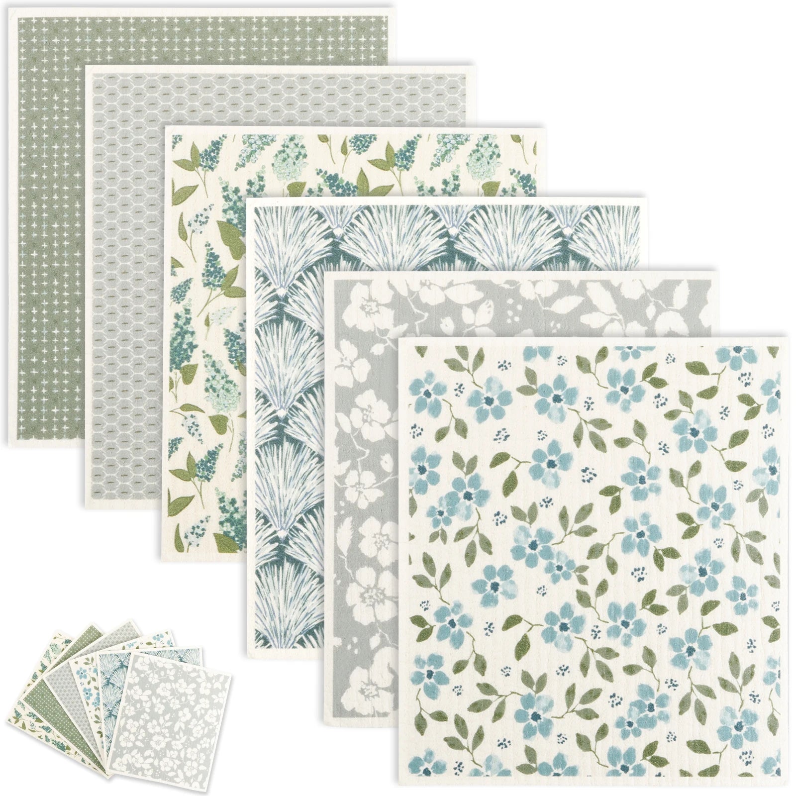 The Original Swedish Dishcloth — Single or Set — Flat lay