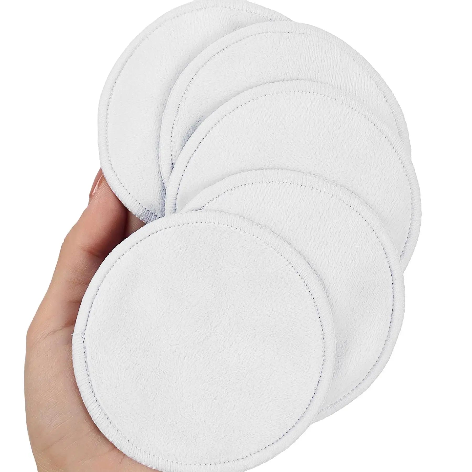 Eco-Friendly Reusable Facial Pads — Texture detail