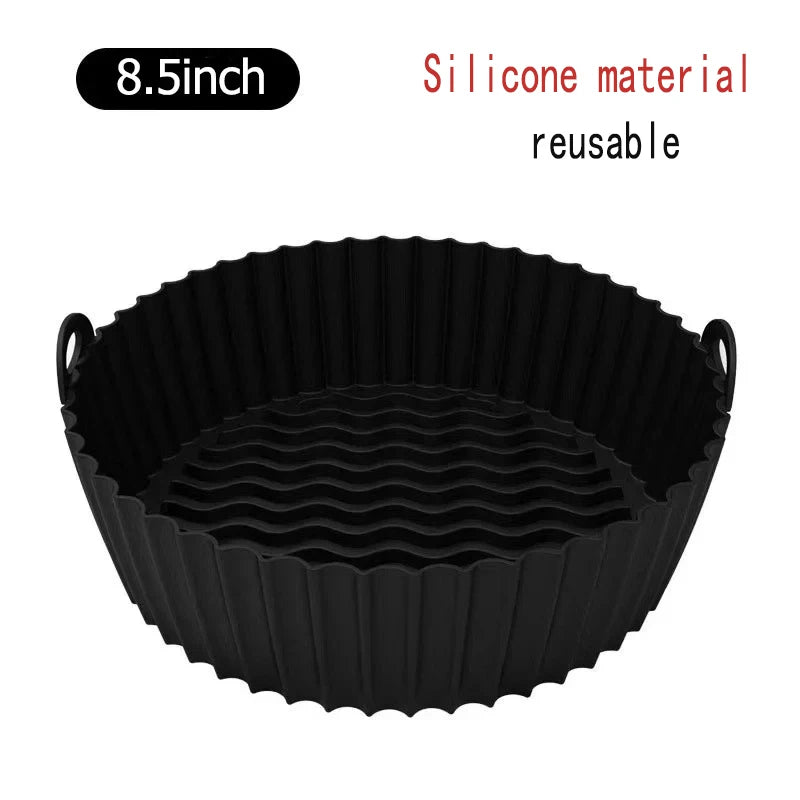 Disposable Air Fryer Paper Liners — Non-Stick Round Bowl Shape (50pcs)