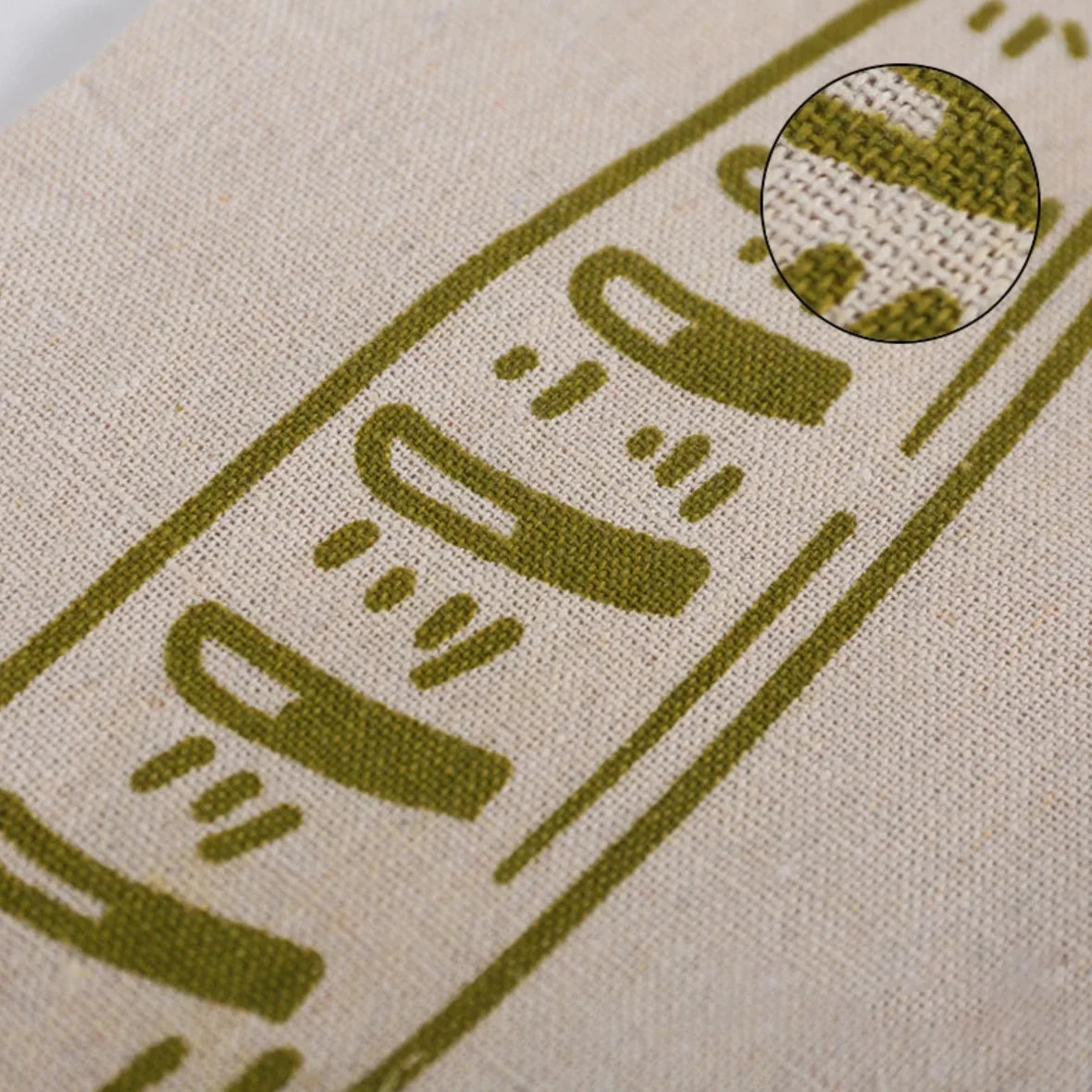 Linen Bread Bag — Reusable & Eco-Friendly — Lifestyle view