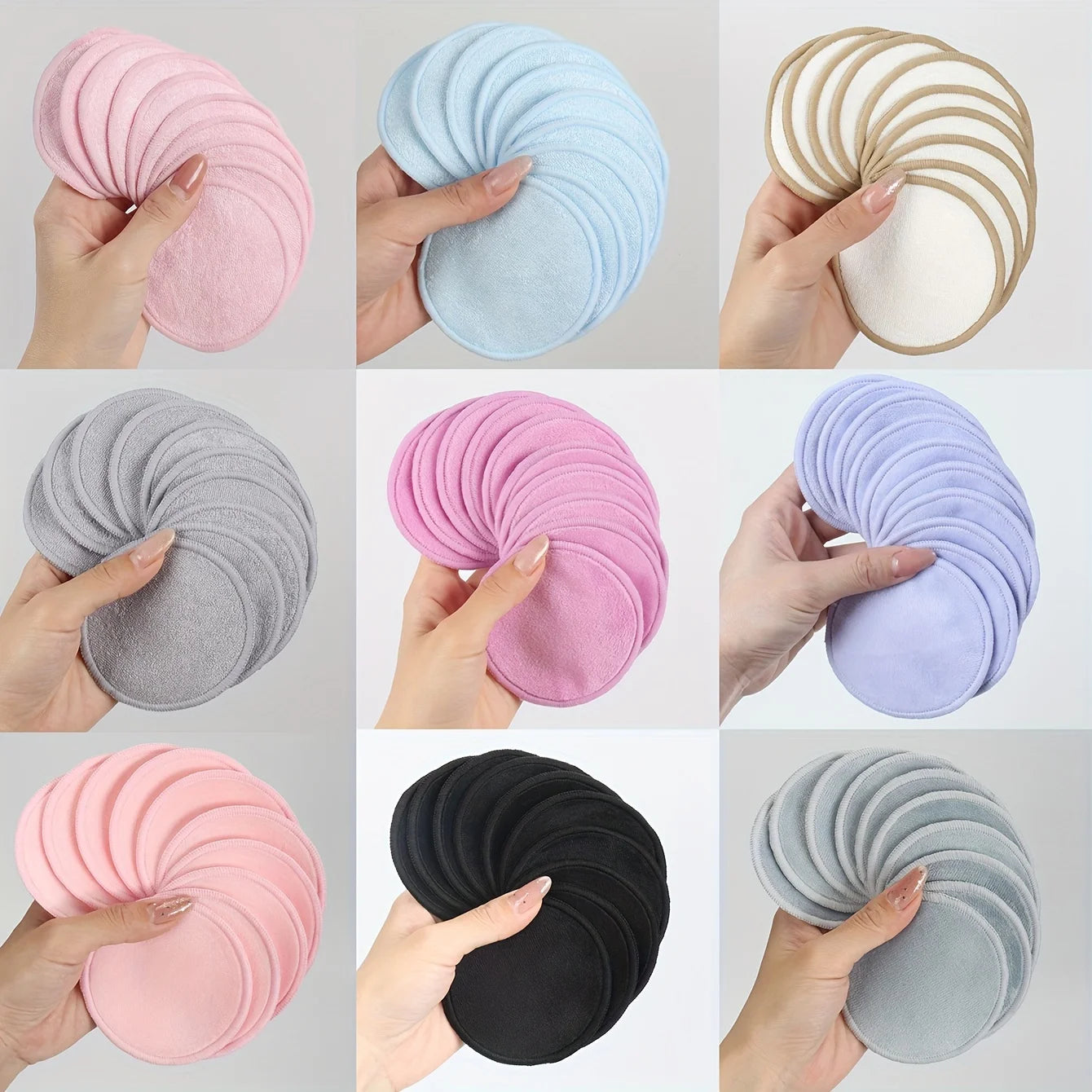 Eco-Friendly Reusable Facial Pads — View 1