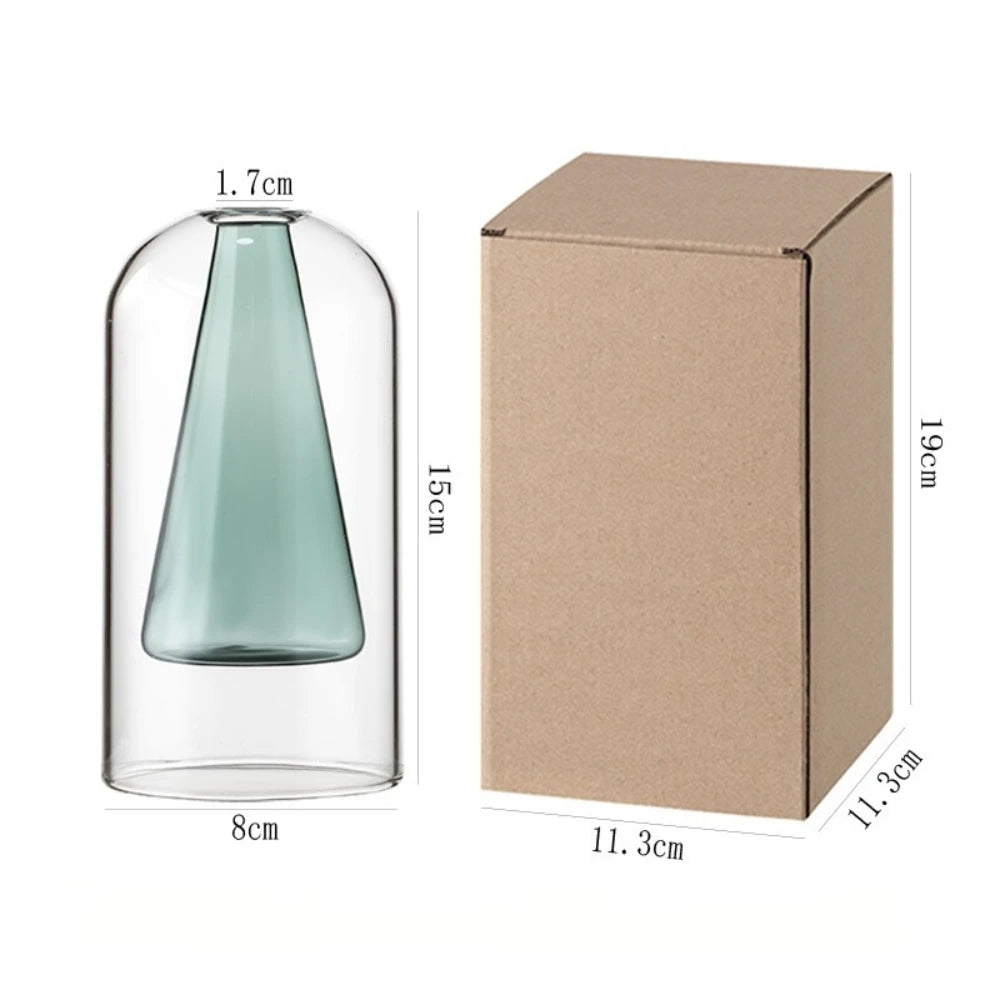 Decorative Glass Reed Diffuser Bottle — Modern Home Accent