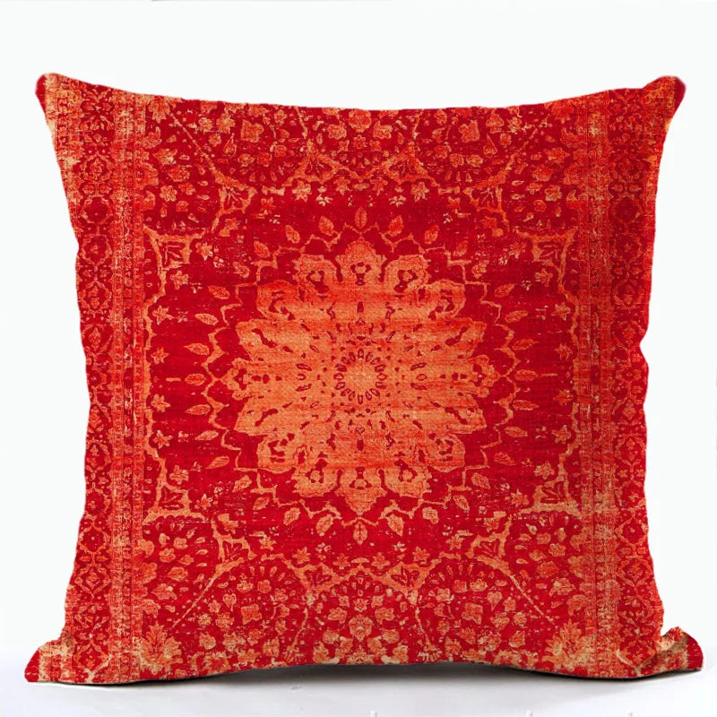 Bohemian Linen Cushion Cover