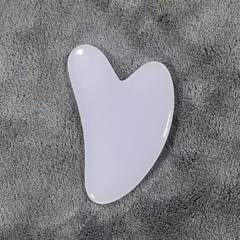 Heart-Shape Beeswax Gua Sha Facial Massage Tool