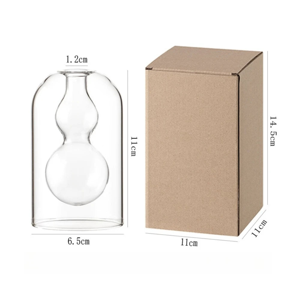 Decorative Glass Reed Diffuser Bottle — Modern Home Accent