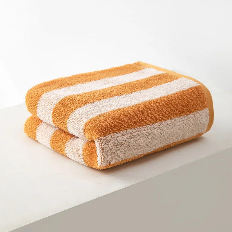 The Everyday Cotton Bath Towel — Back view