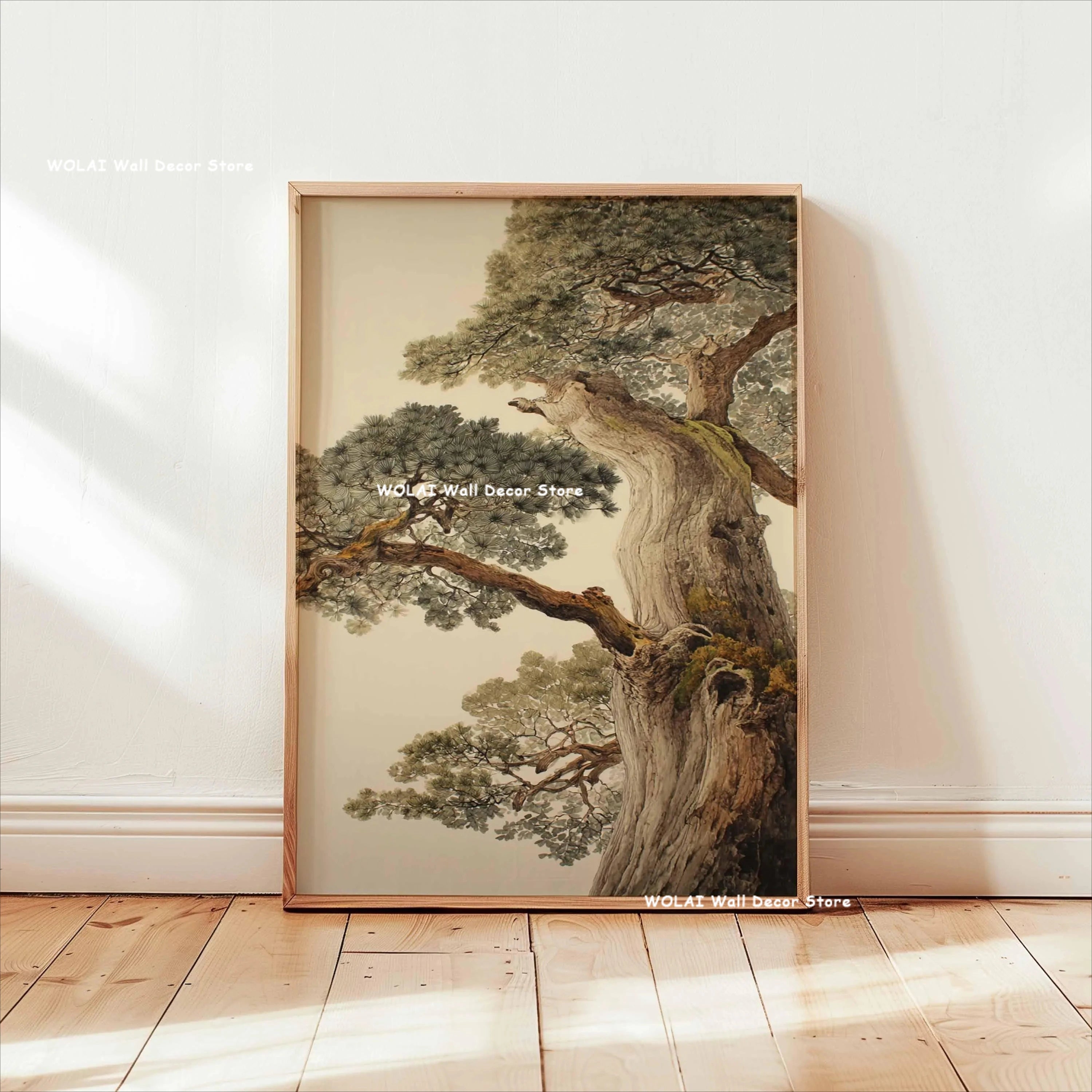 Zen Koi Fish Canvas Print — Japanese Wave Wall Art (Unframed)