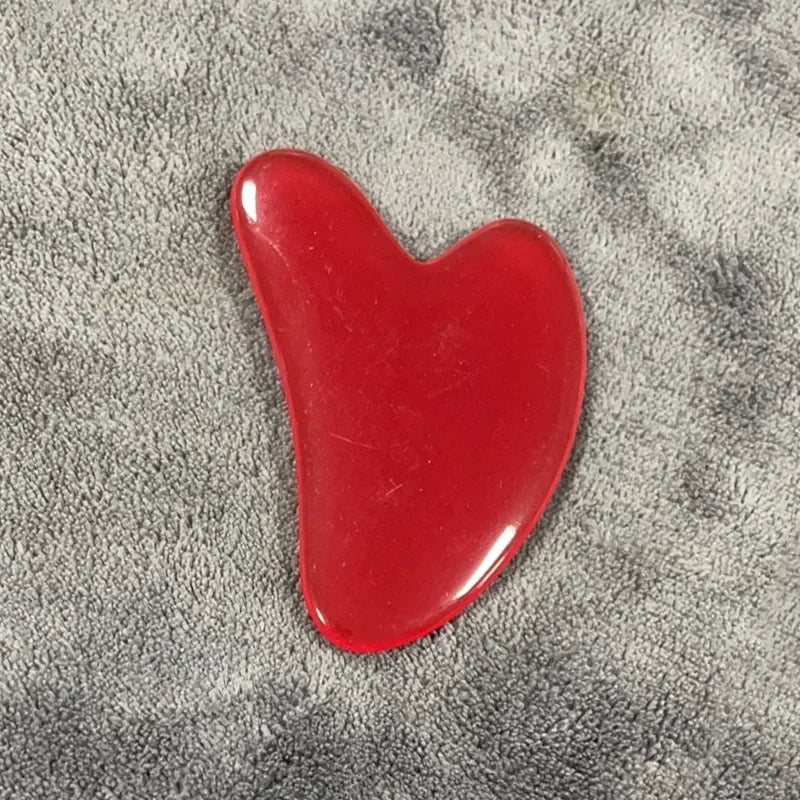 Heart-Shape Beeswax Gua Sha Facial Massage Tool