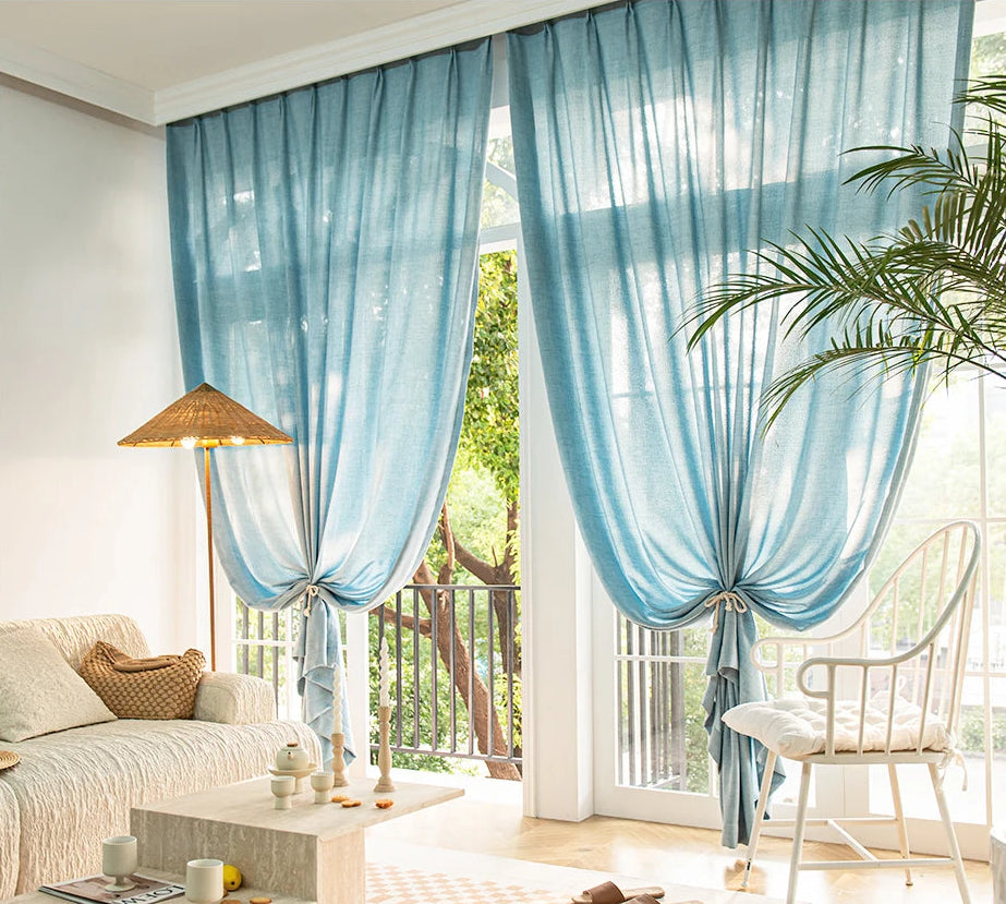Japandi Sheer Curtains