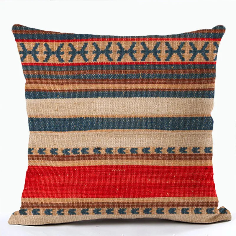 Bohemian Linen Cushion Cover