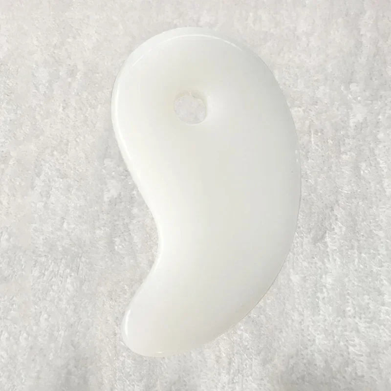 Heart-Shape Beeswax Gua Sha Facial Massage Tool