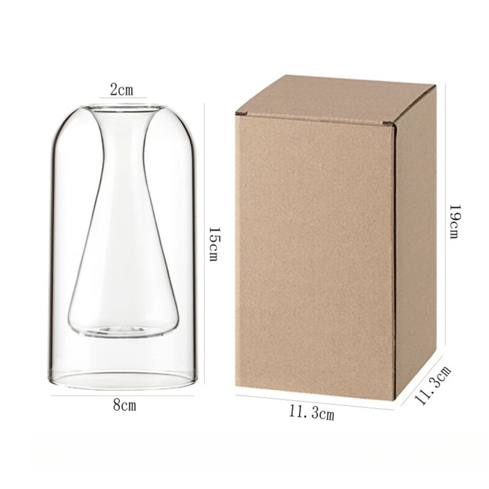 Decorative Glass Reed Diffuser Bottle — Modern Home Accent