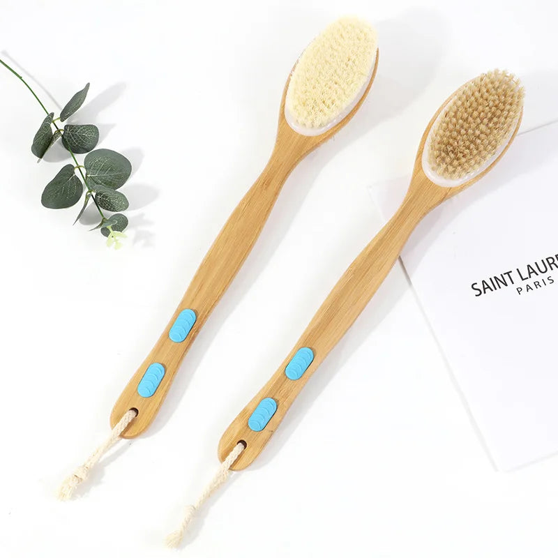 Natural Bristle Dry Body Brush — Styled shot