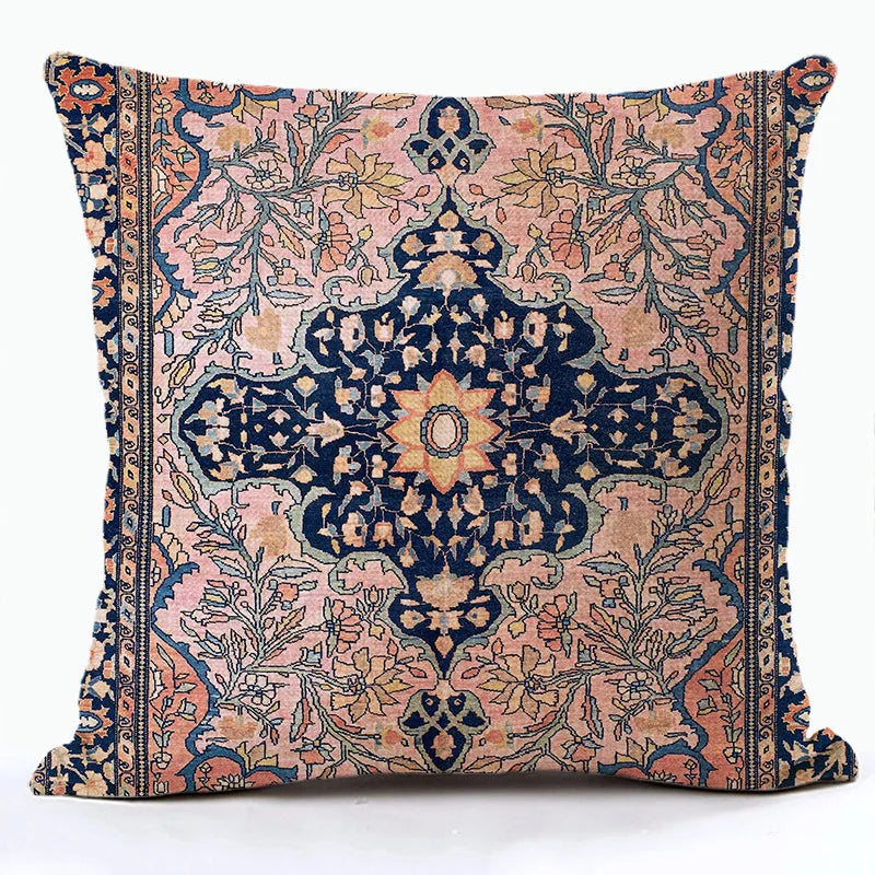 Bohemian Linen Cushion Cover