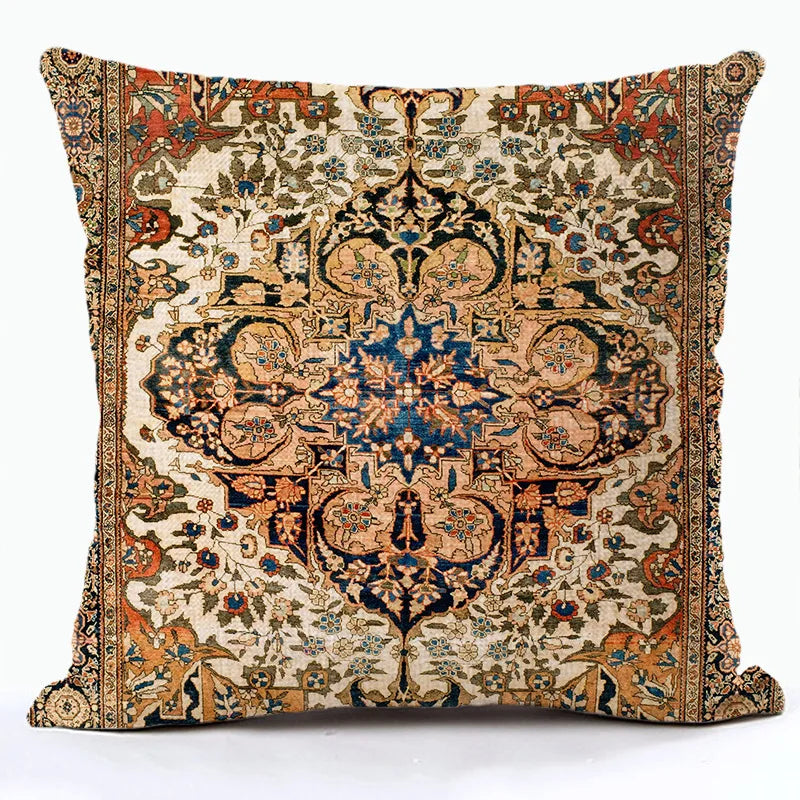 Bohemian Linen Cushion Cover