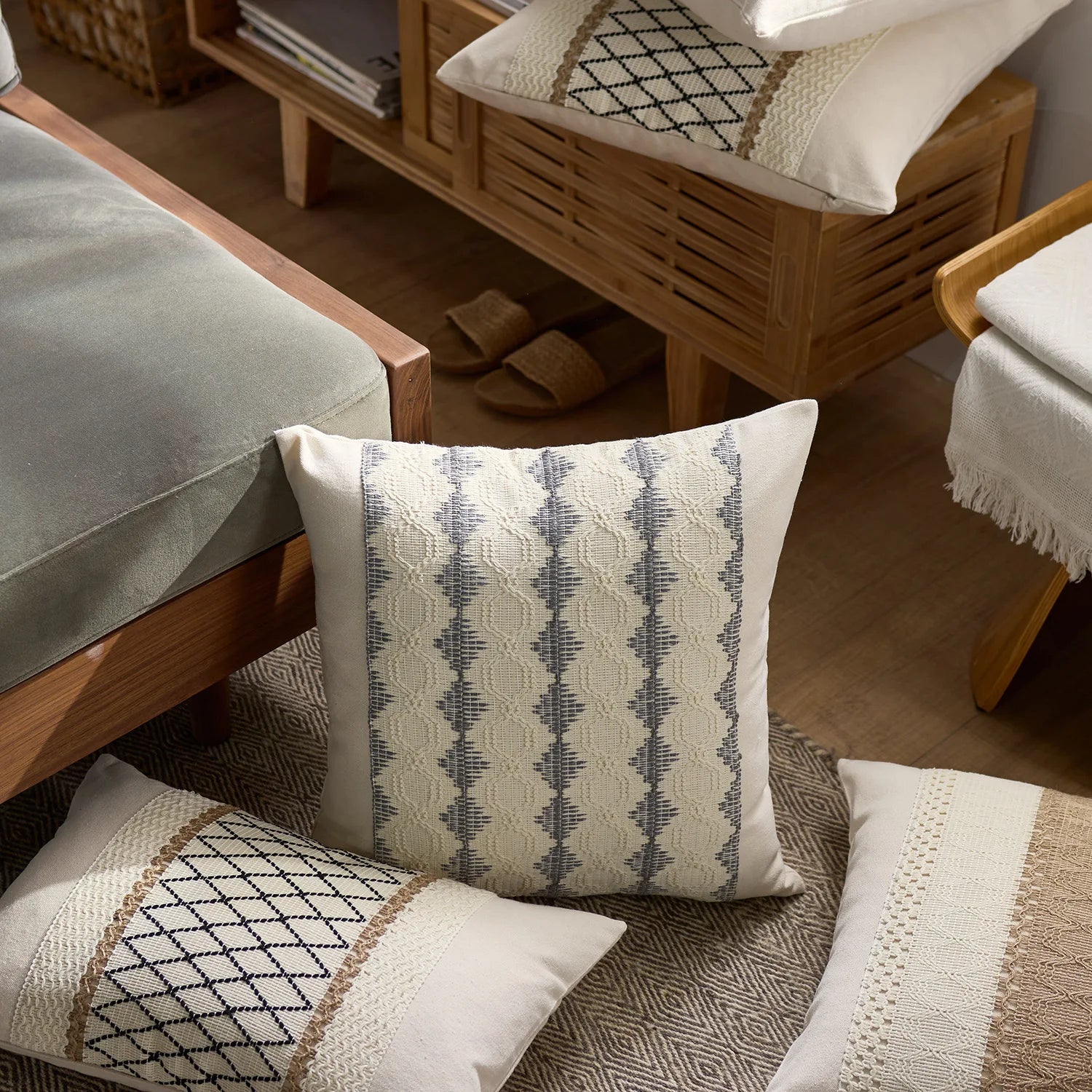 Rustic Retro Pillow Case