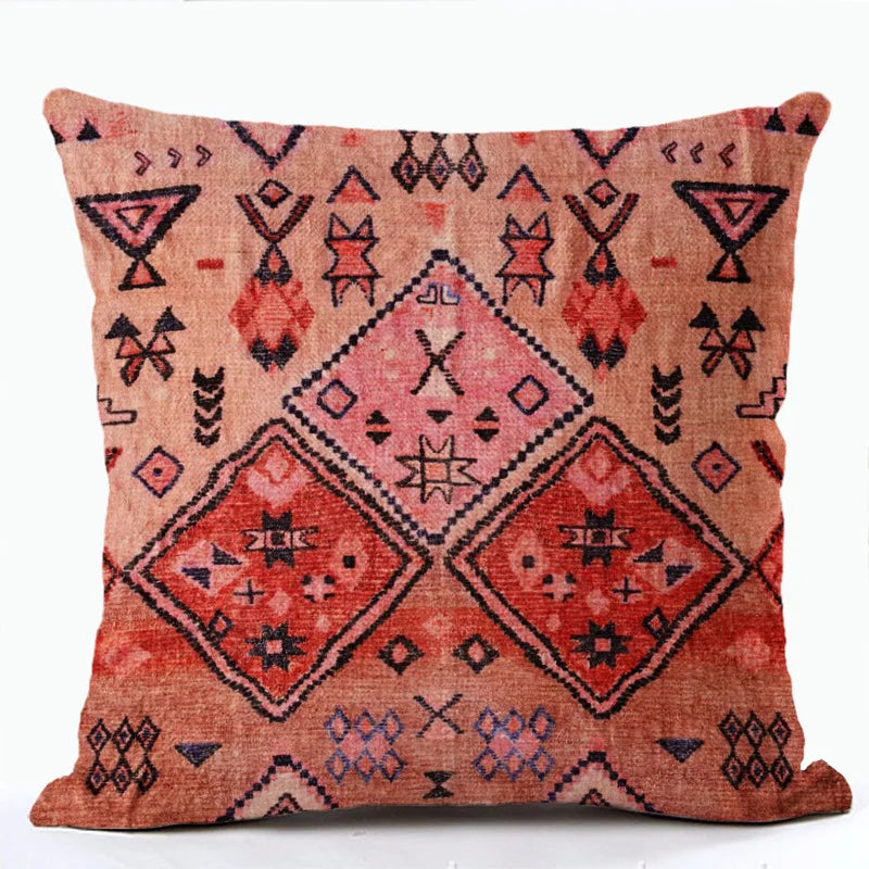 Bohemian Linen Cushion Cover