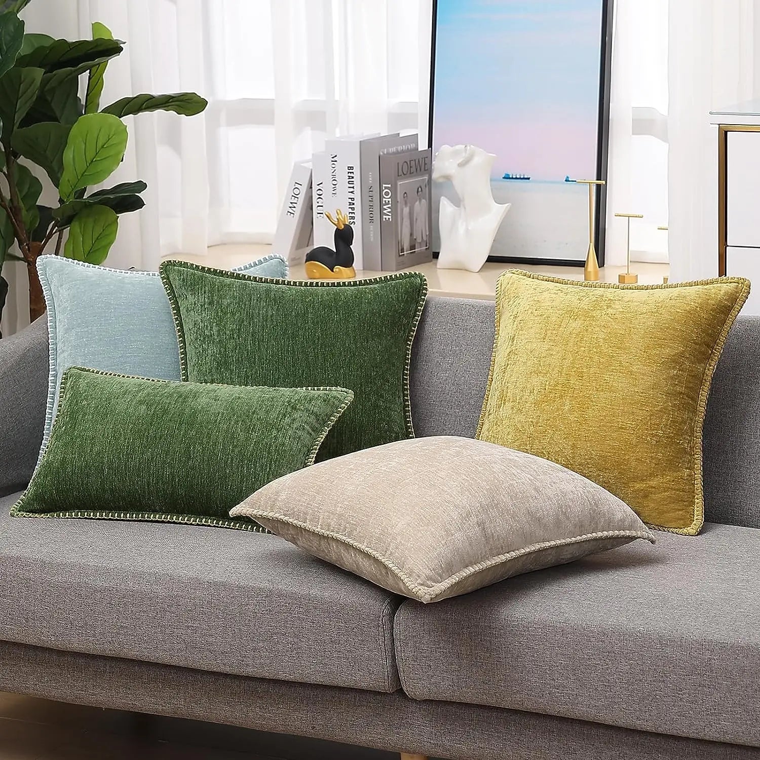 Luxury Chenille Cushion Cover