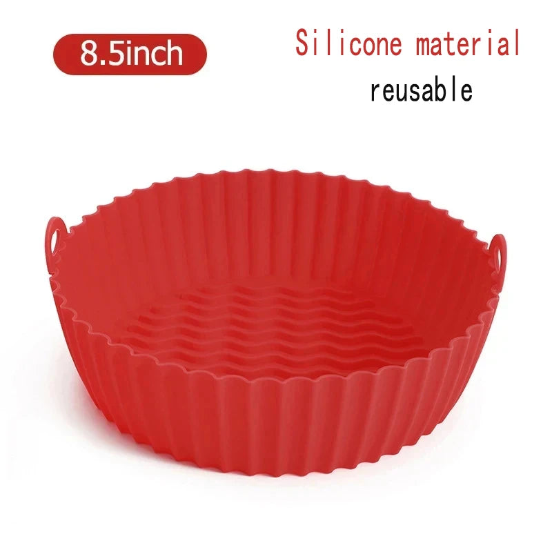 Disposable Air Fryer Paper Liners — Non-Stick Round Bowl Shape (50pcs)