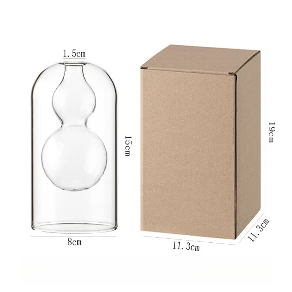 Decorative Glass Reed Diffuser Bottle — Modern Home Accent