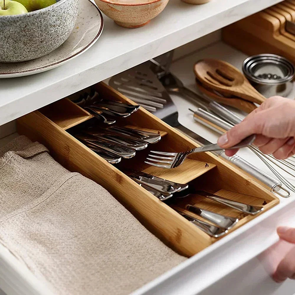 Bamboo Cutlery Drawer
