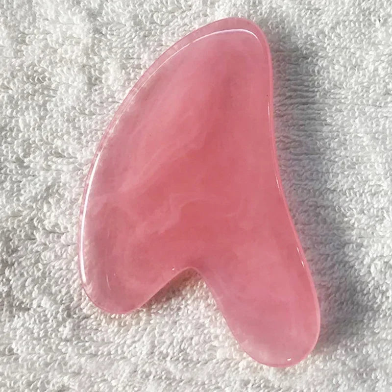 Heart-Shape Beeswax Gua Sha Facial Massage Tool